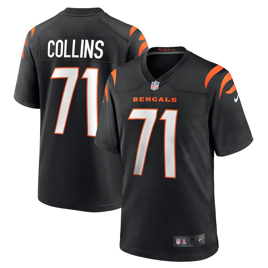 Men Cincinnati Bengals #71 La el Collins Nike Black Game NFL Jersey